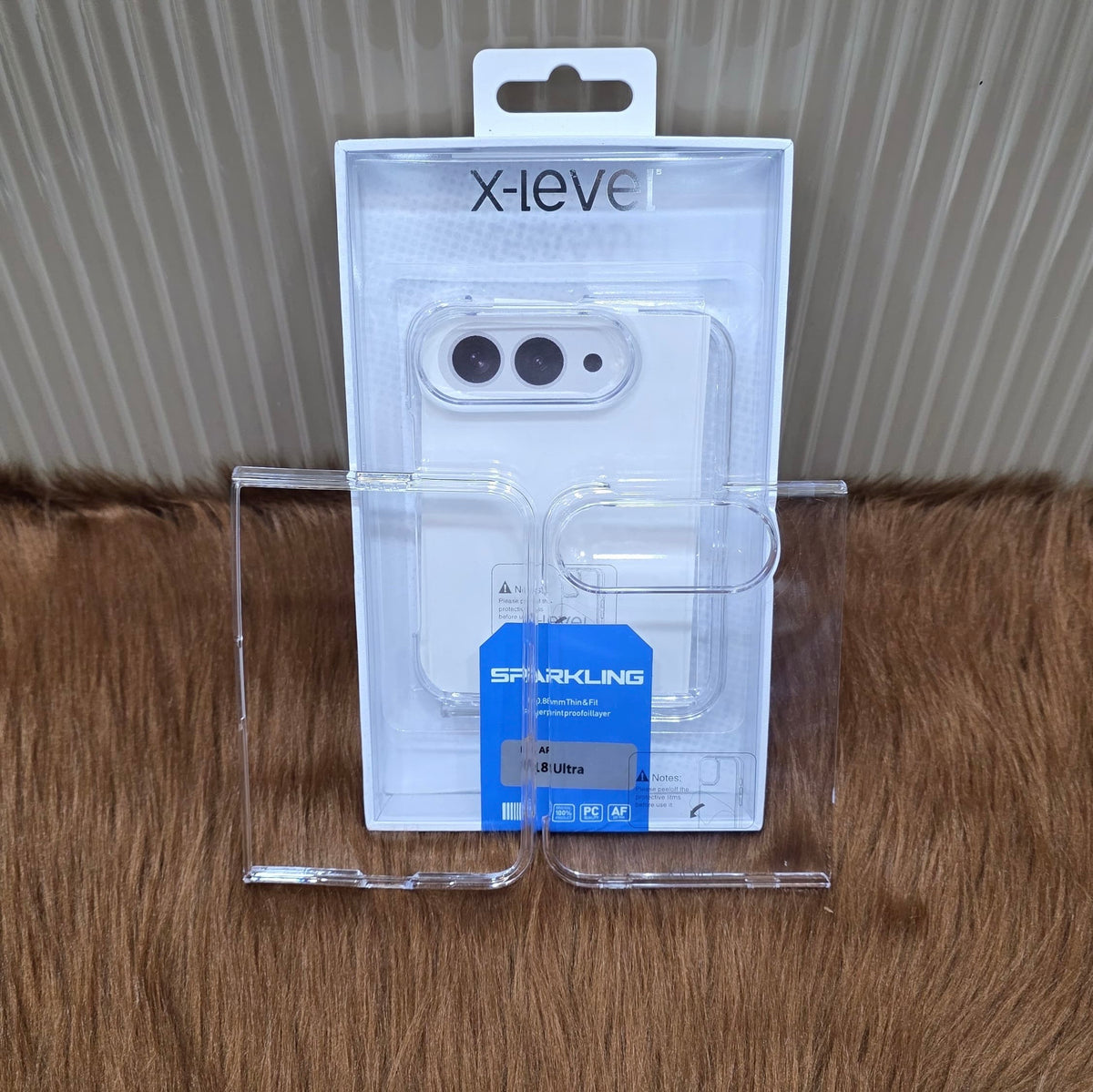 X Level Clear case for iPhone Duo