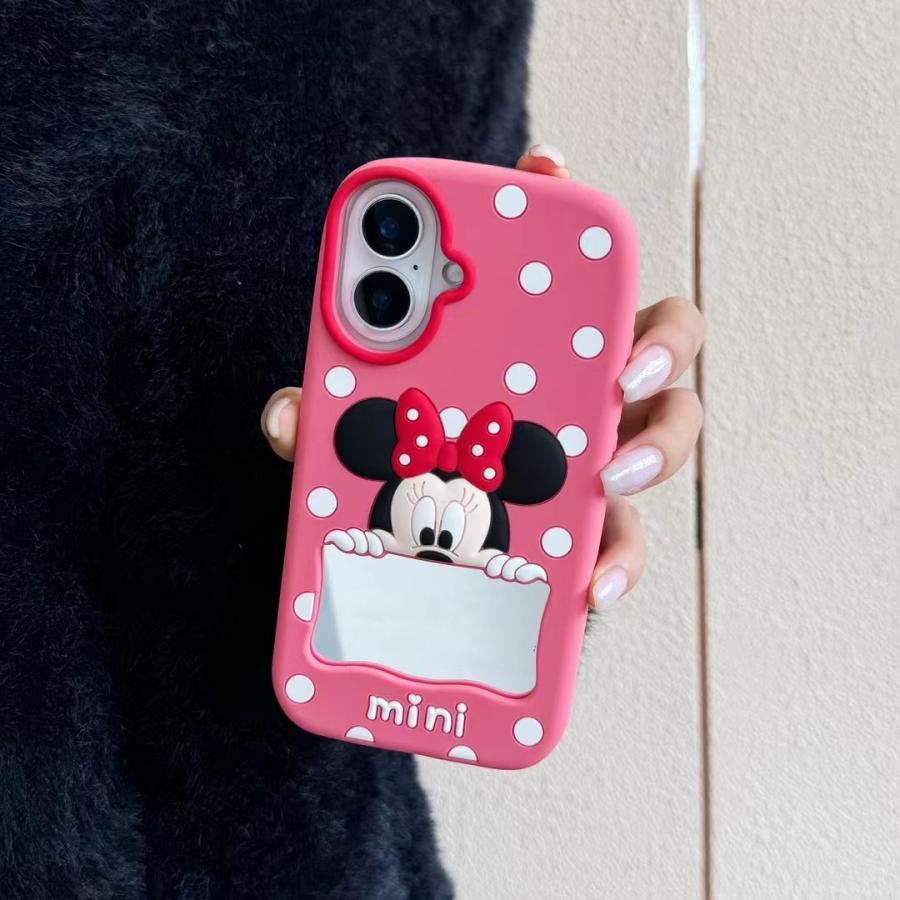 Mickey / Minnie Mouse Mirror Case