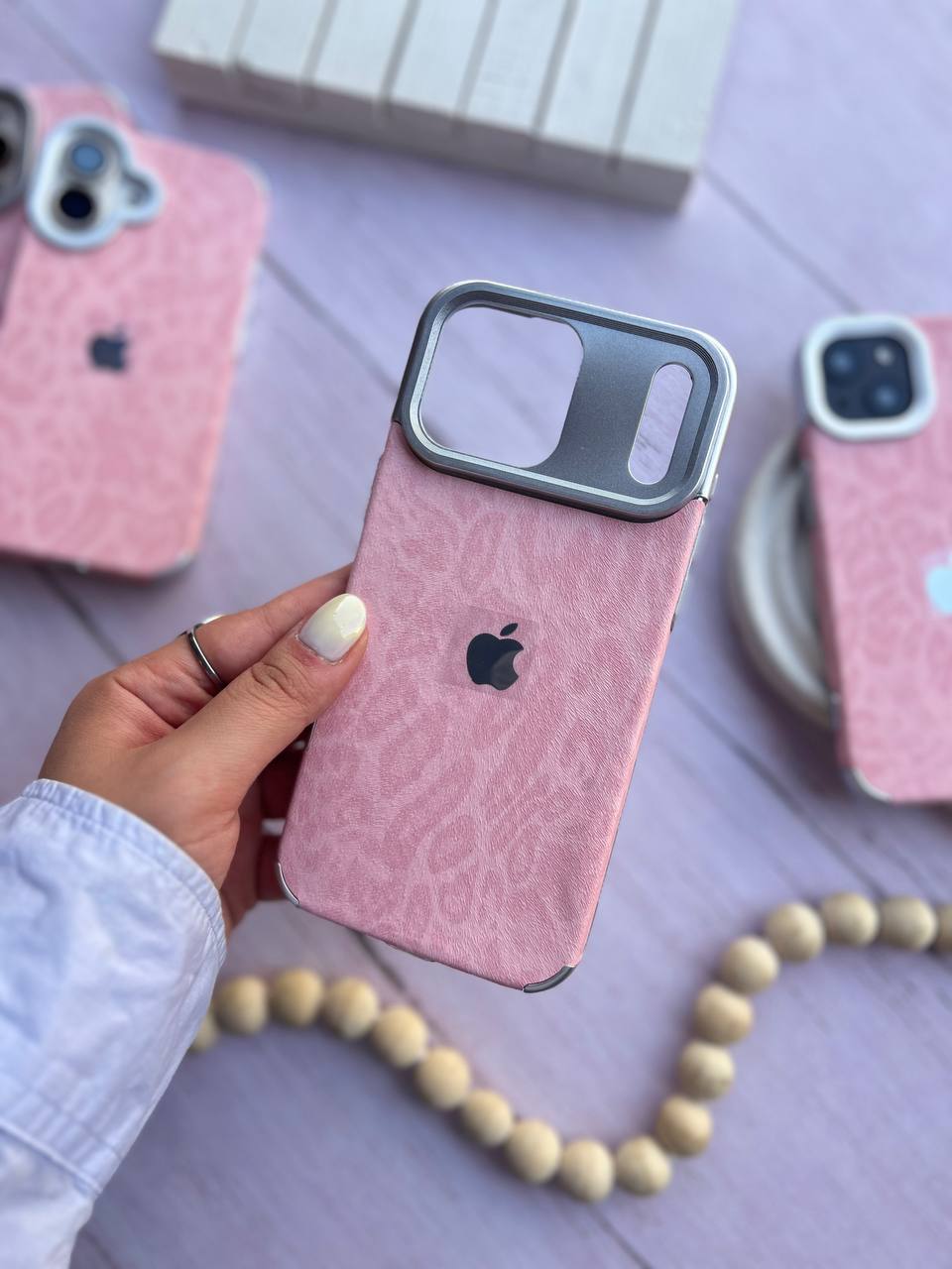 New Luxe Leapords Leather Texture Case