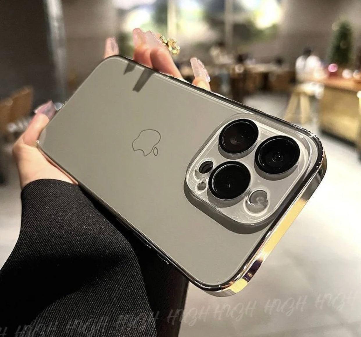 Premium Quality Glass Logo Case