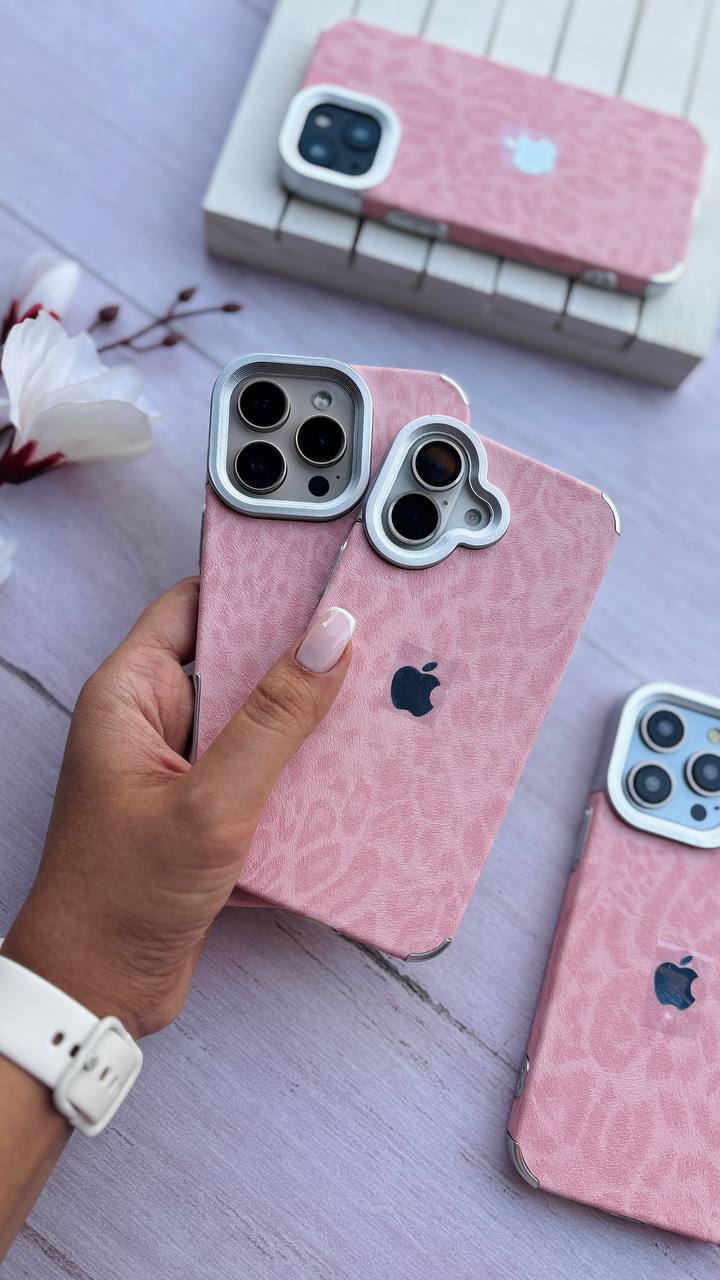 New Luxe Leapords Leather Texture Case