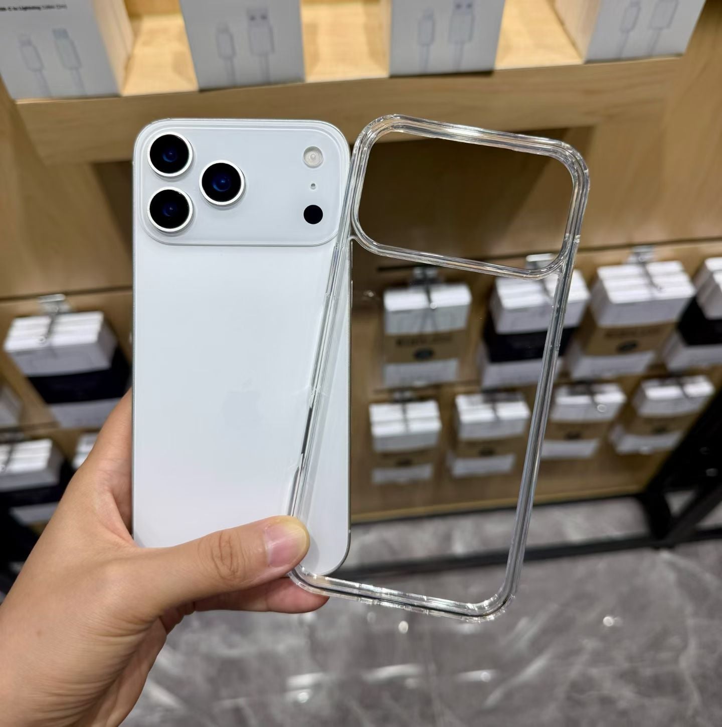 Kzdoo Guardian Clear Non-Yellowing Acrylic for iPhone 17 Series