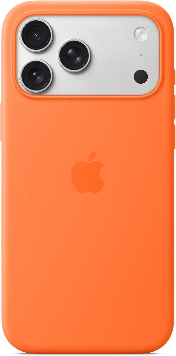 Ófficial Orange Silicone Case for iPhone 17 Series