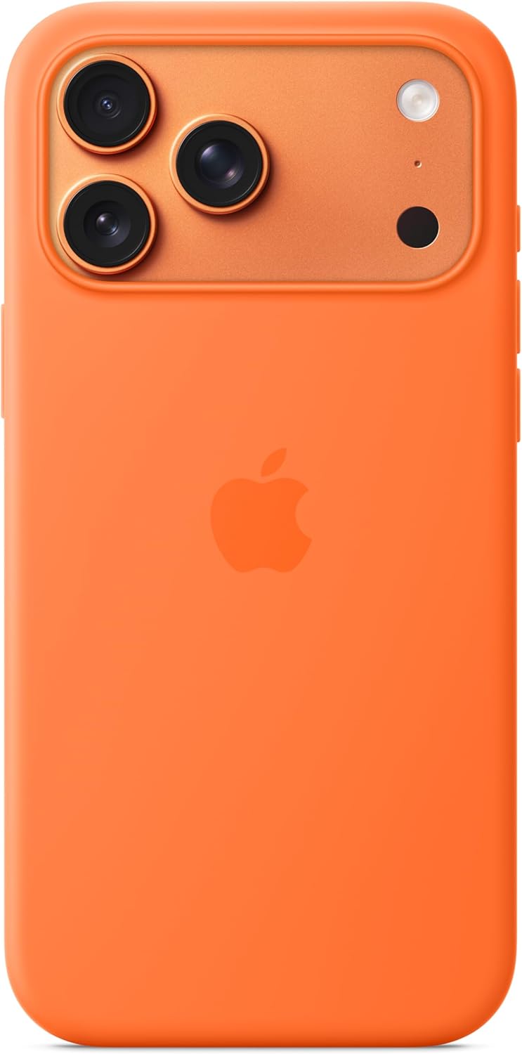 Ófficial Orange Silicone Case for iPhone 17 Series