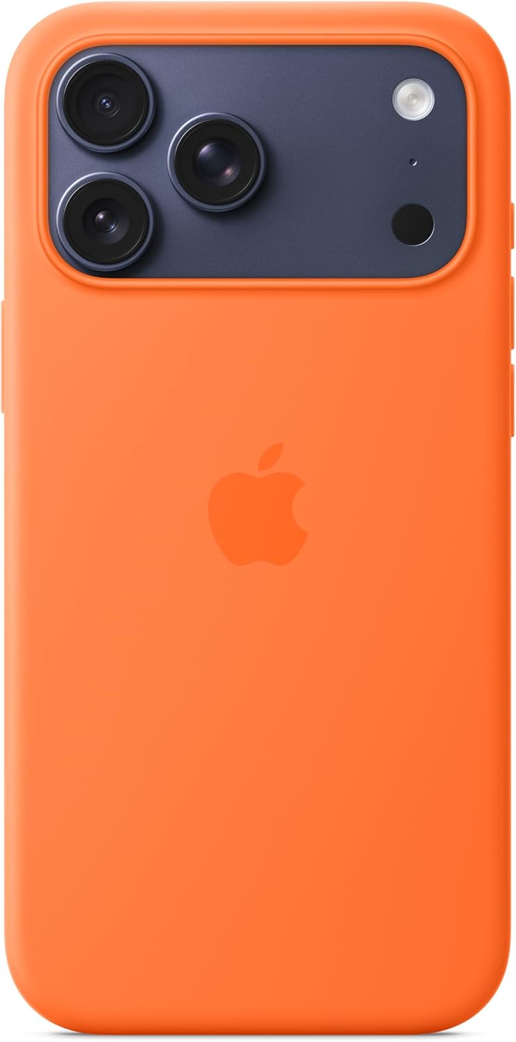 Ófficial Orange Silicone Case for iPhone 17 Series