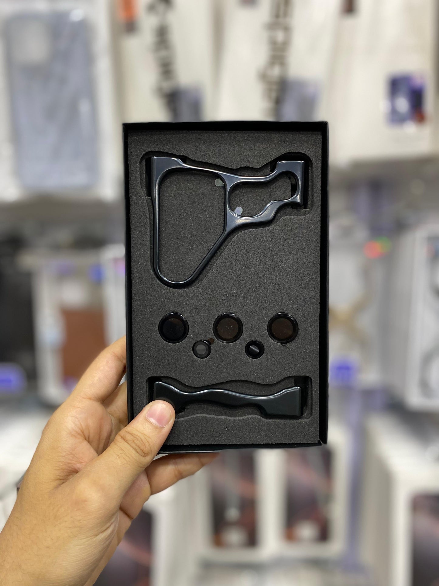 metal camera bumper case with metal camera protection