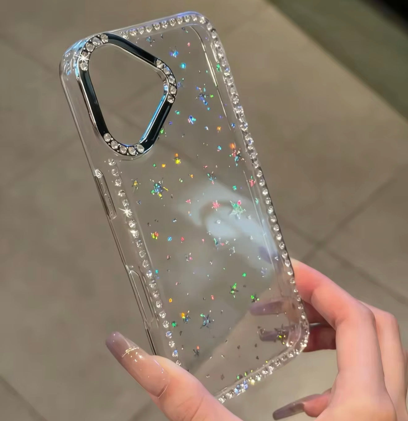 Luxury Diamond Star Dust Case 💎