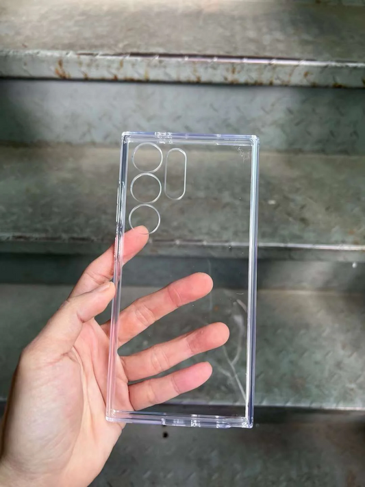 Spigen clear case s24 ultra acrylic back