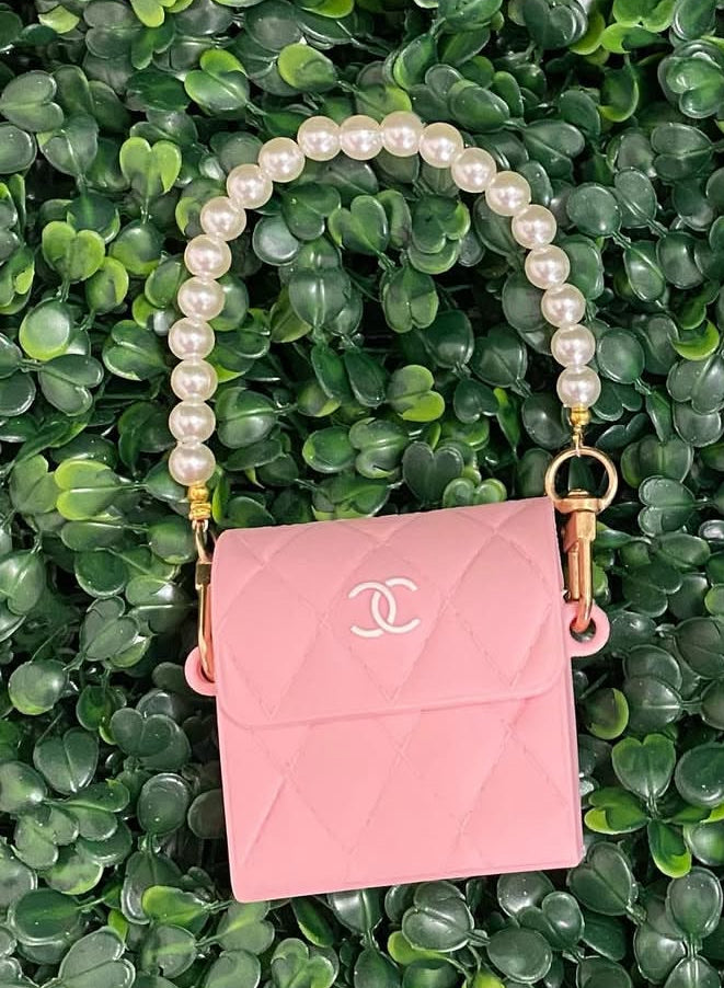 Chanel HandBag Airpods Pro/Pro2 Case with Chain