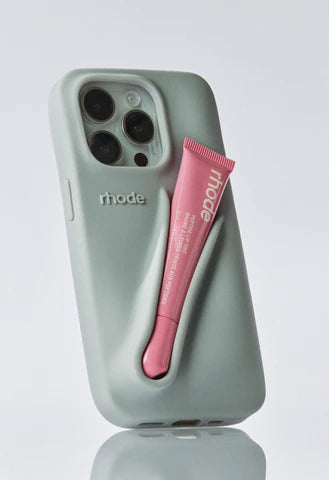 New Rhode LipGloss 💄 Silicone Case With Box 🩶