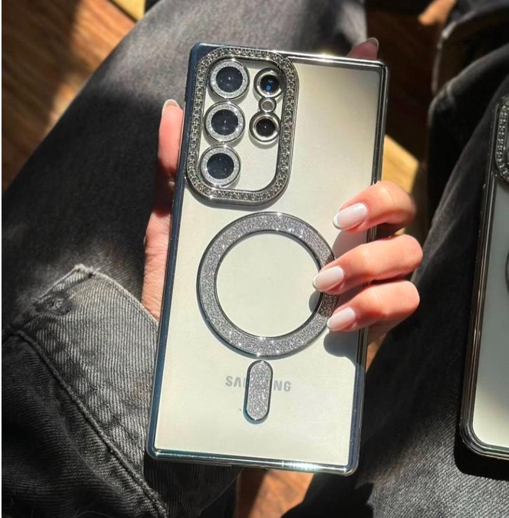 Diamond Magsafe Glamour Case