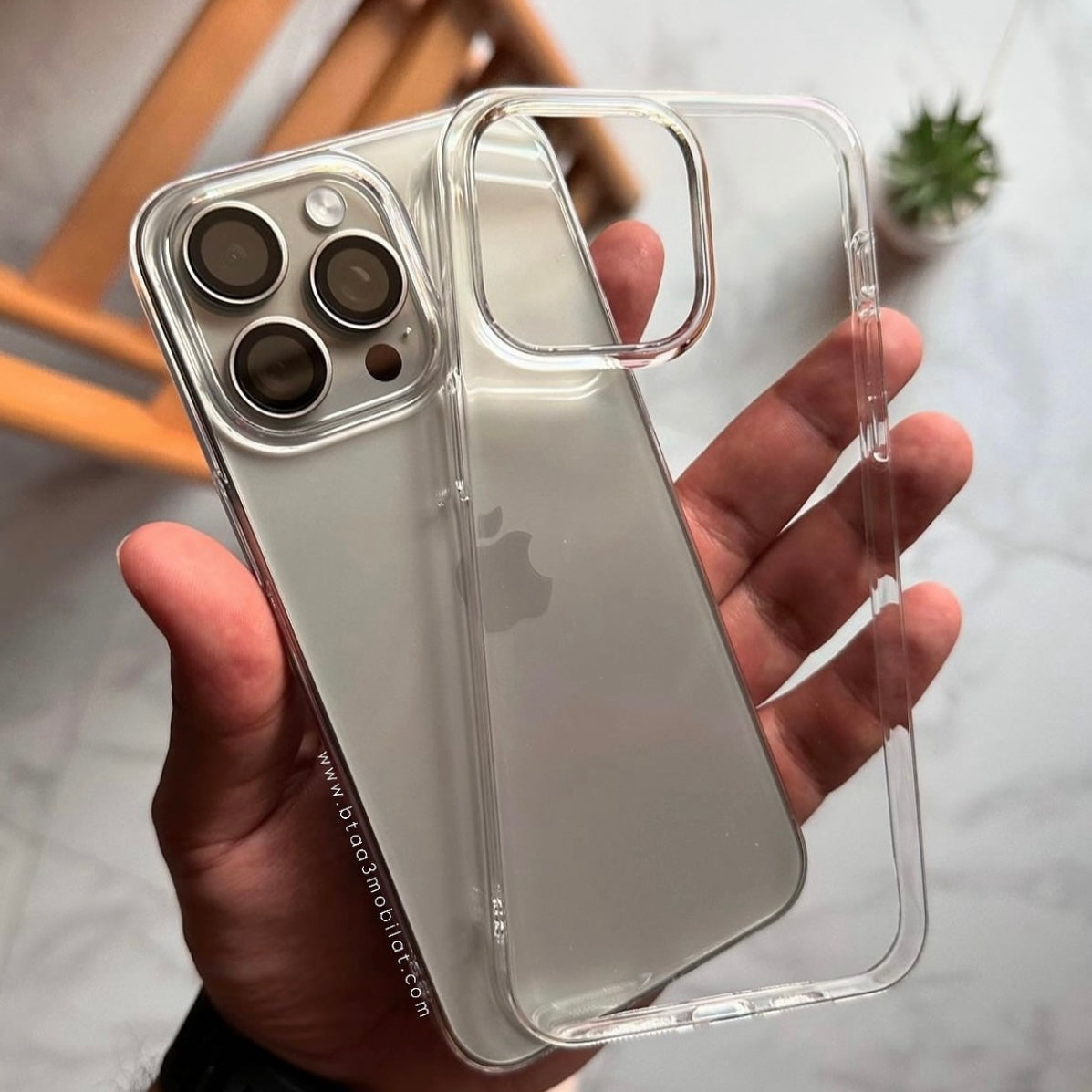 Original Berlia Anti-Yellow Crystal Clear Shockproof Sleek Protective Case