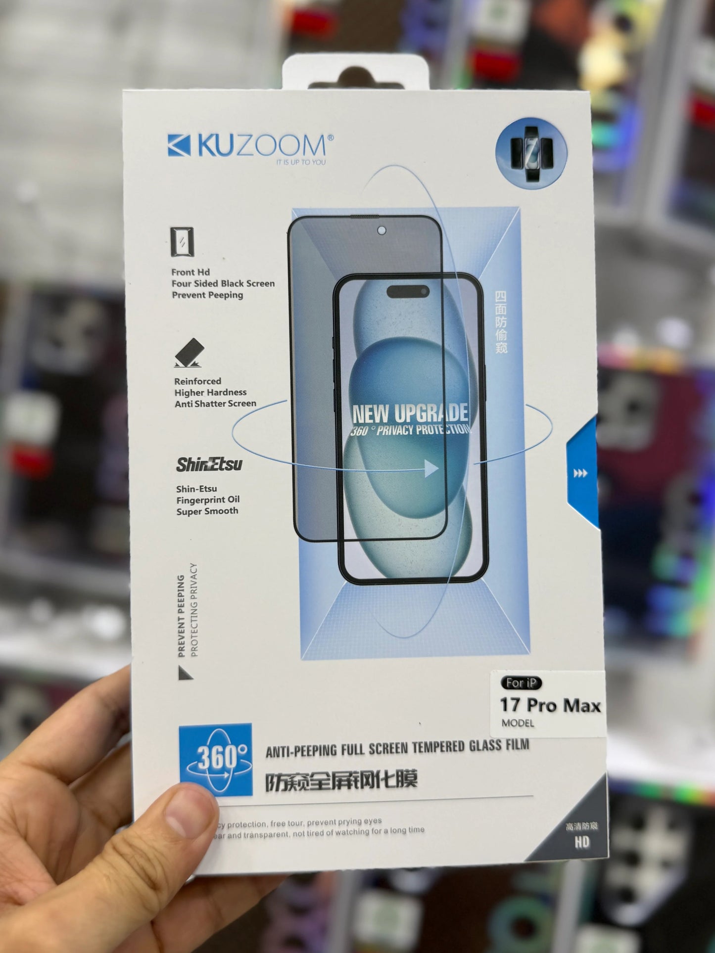 Original Kuzoom 360 Privacy From All 4 Sides - ONLY YOU CAN SEE