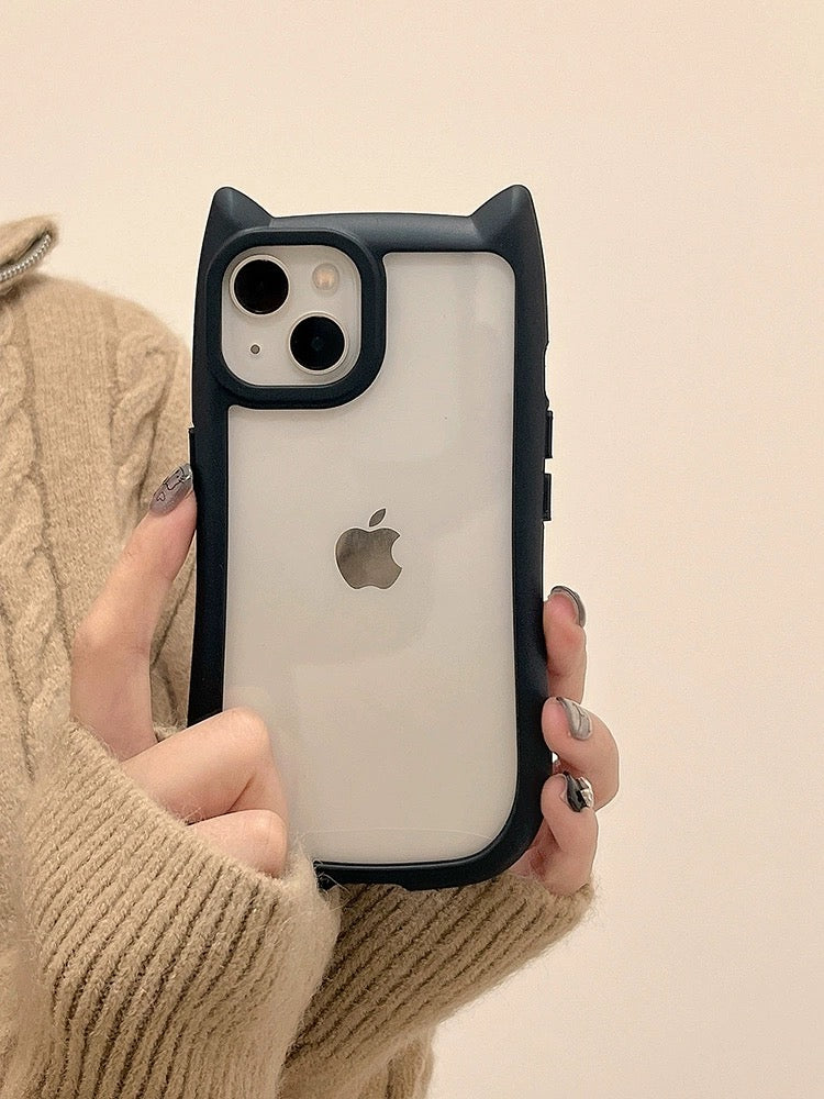 Kitty Ears Clear Case