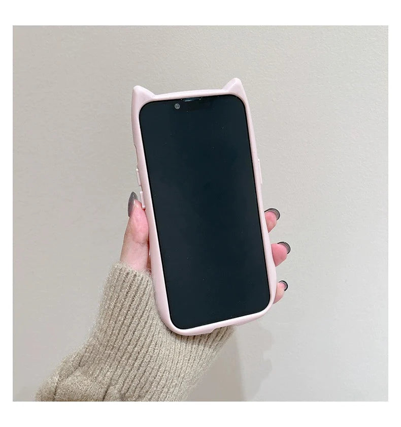 Kitty Ears Clear Case