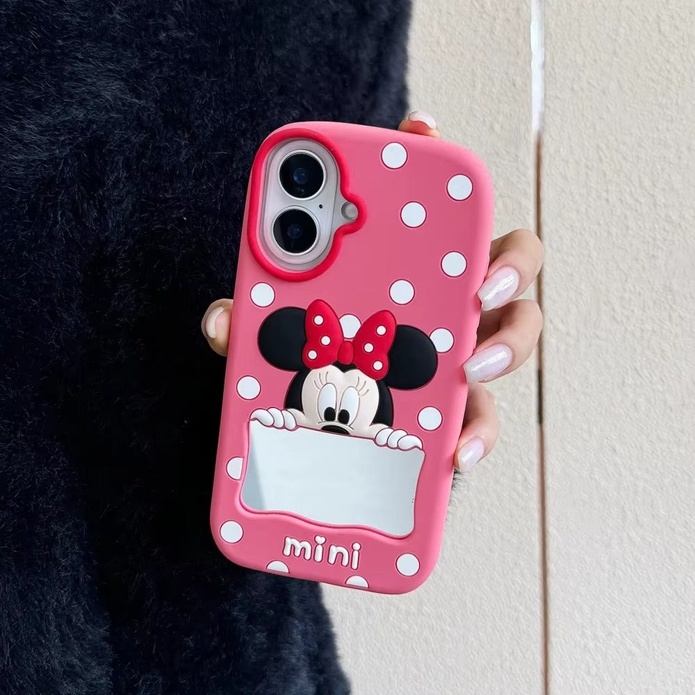 Mickey / Minnie Mouse Mirror Case