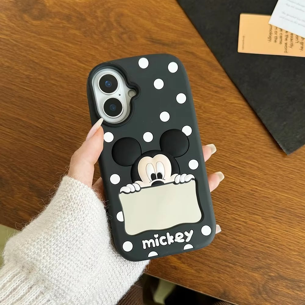 Mickey / Minnie Mouse Mirror Case