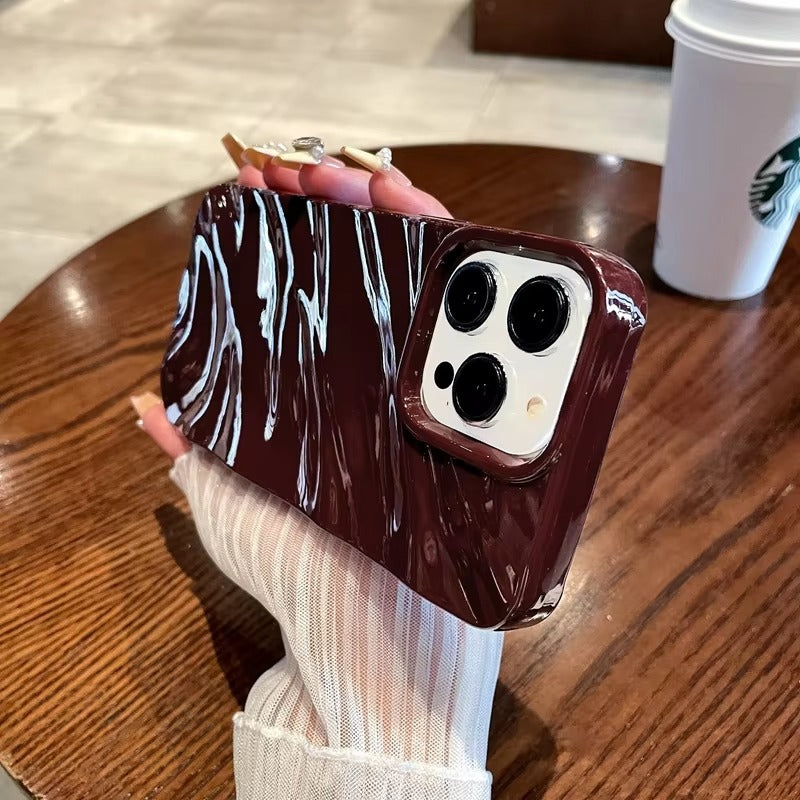 Premium Cherry Wavy Case