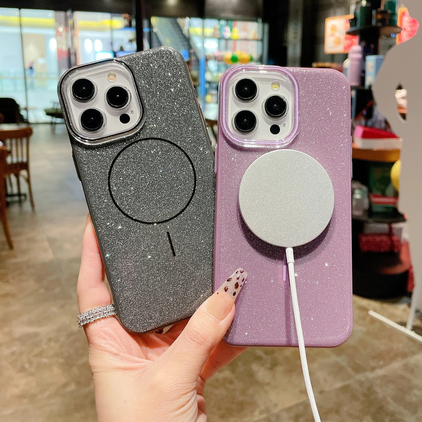 New Bling Glitter Glossy MagSafe Case! 🖤