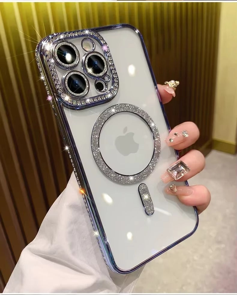 Diamond Magsafe Glamour Case