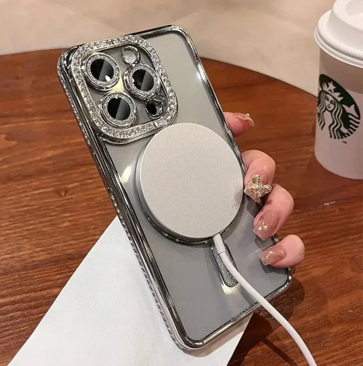 Diamond Magsafe Glamour Case