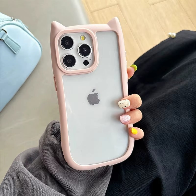 Kitty Ears Clear Case