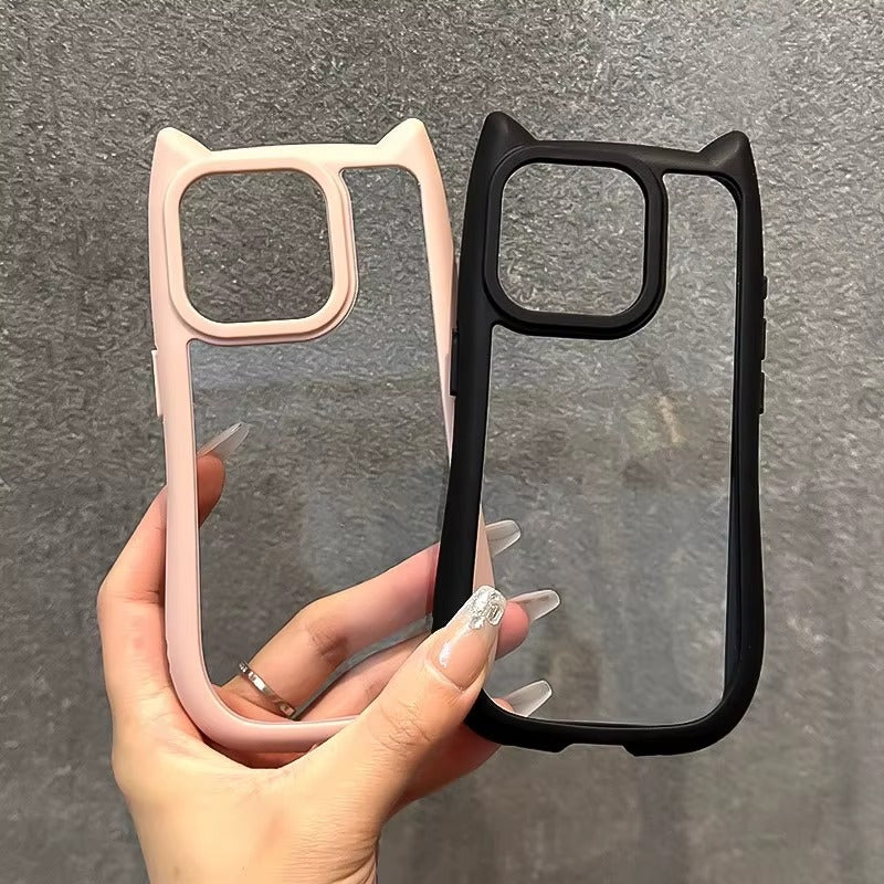 Kitty Ears Clear Case