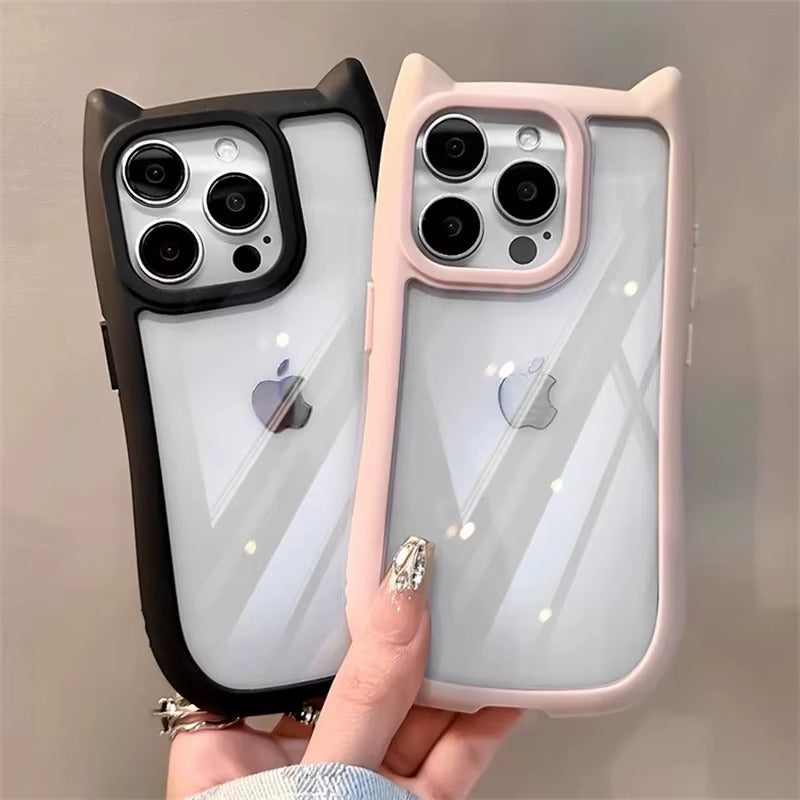 Kitty Ears Clear Case