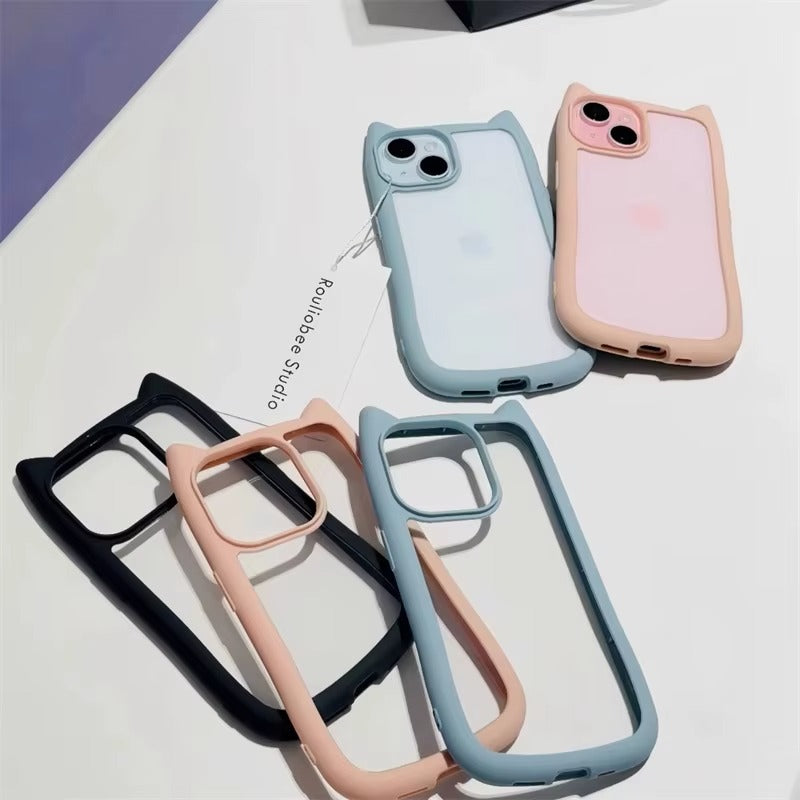 Kitty Ears Clear Case