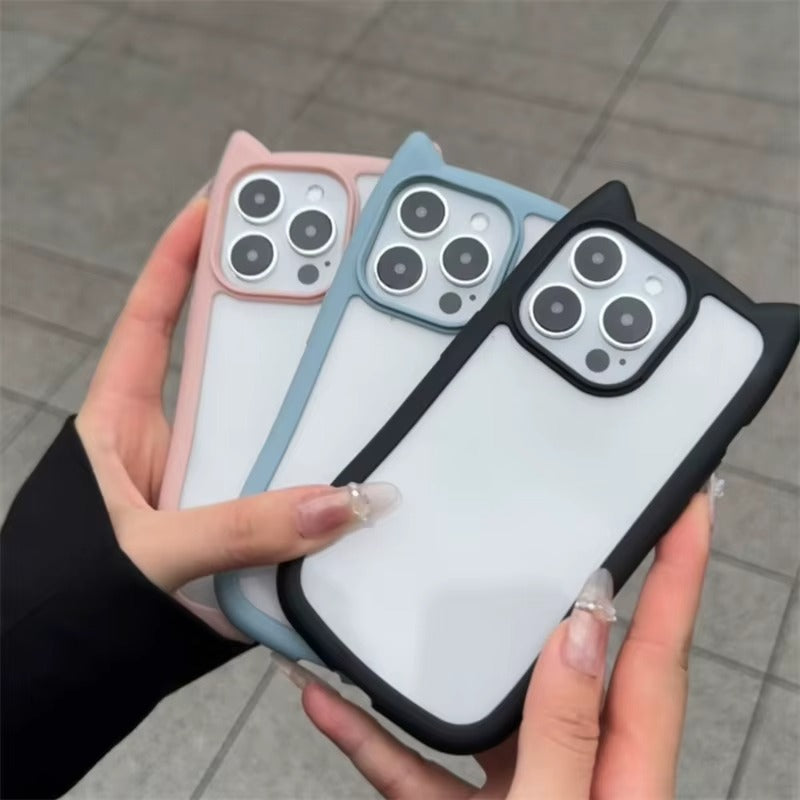 Kitty Ears Clear Case