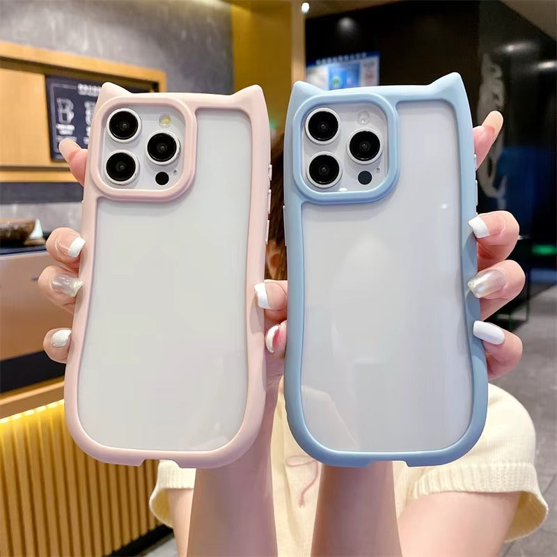 Kitty Ears Clear Case