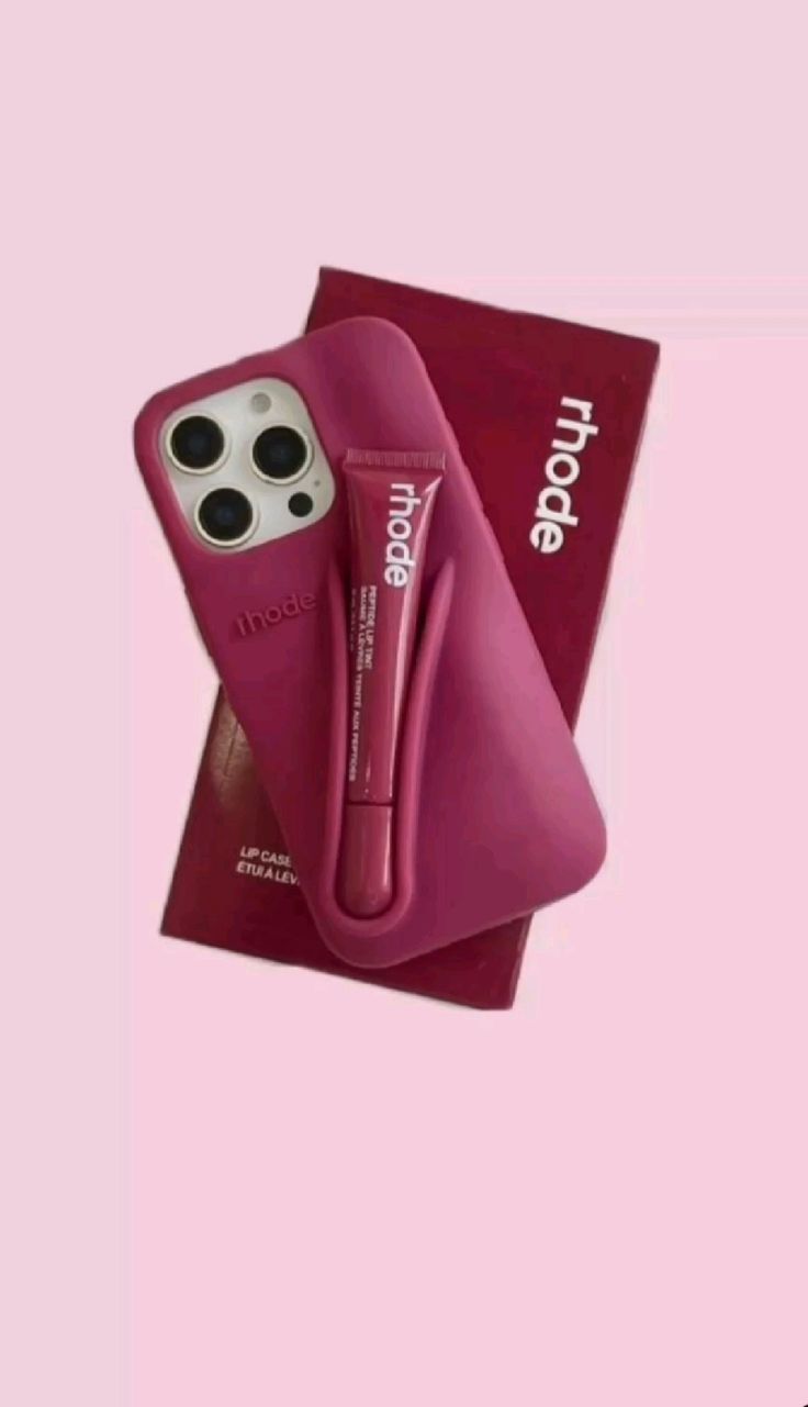 New Rhode LipGloss 💄 Silicone Case With Box 🩶