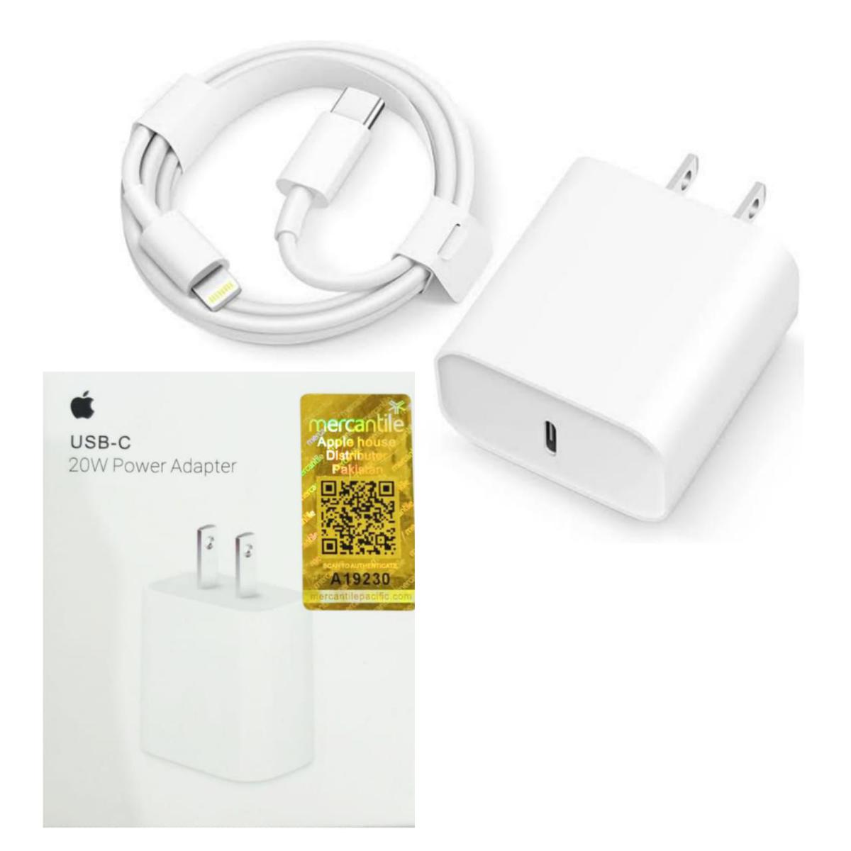 2 Pin 20w fast charging adapter