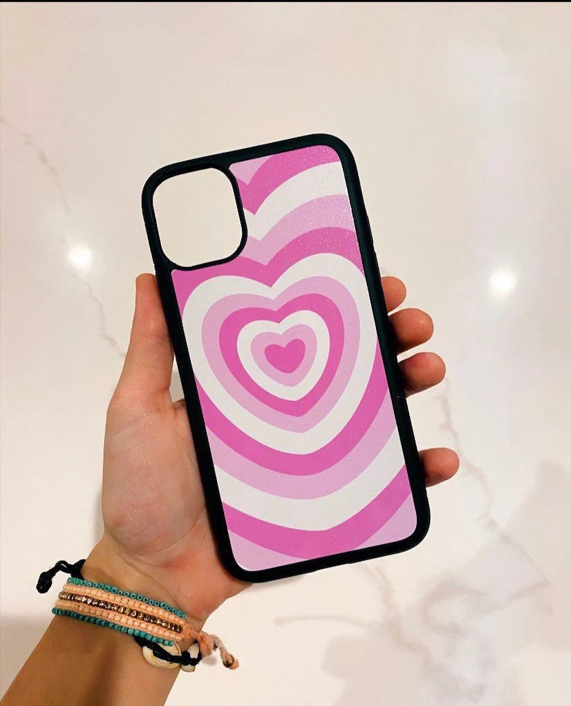 Heart Austhetic 2D Plated Case