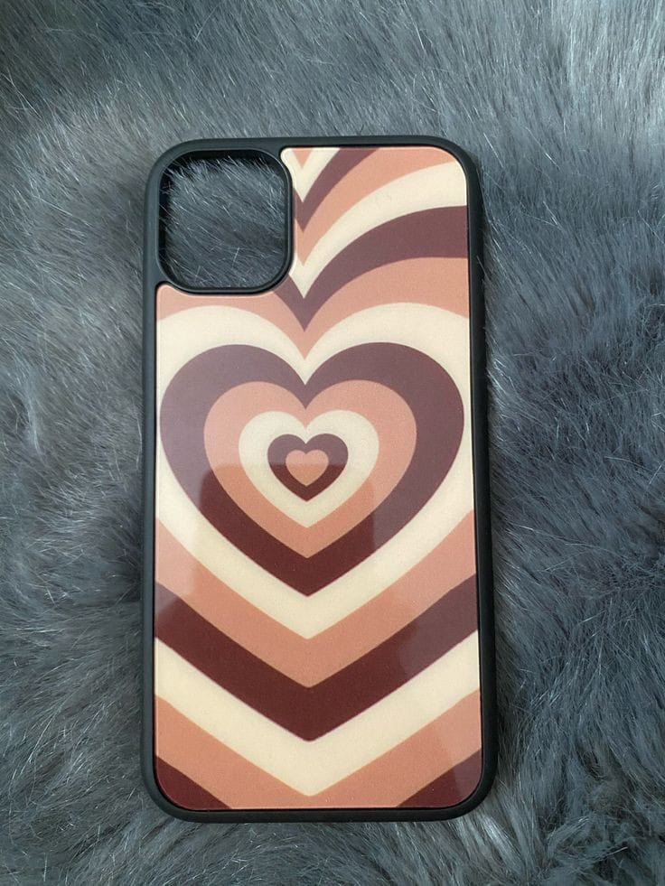 Heart Austhetic 2D Plated Case