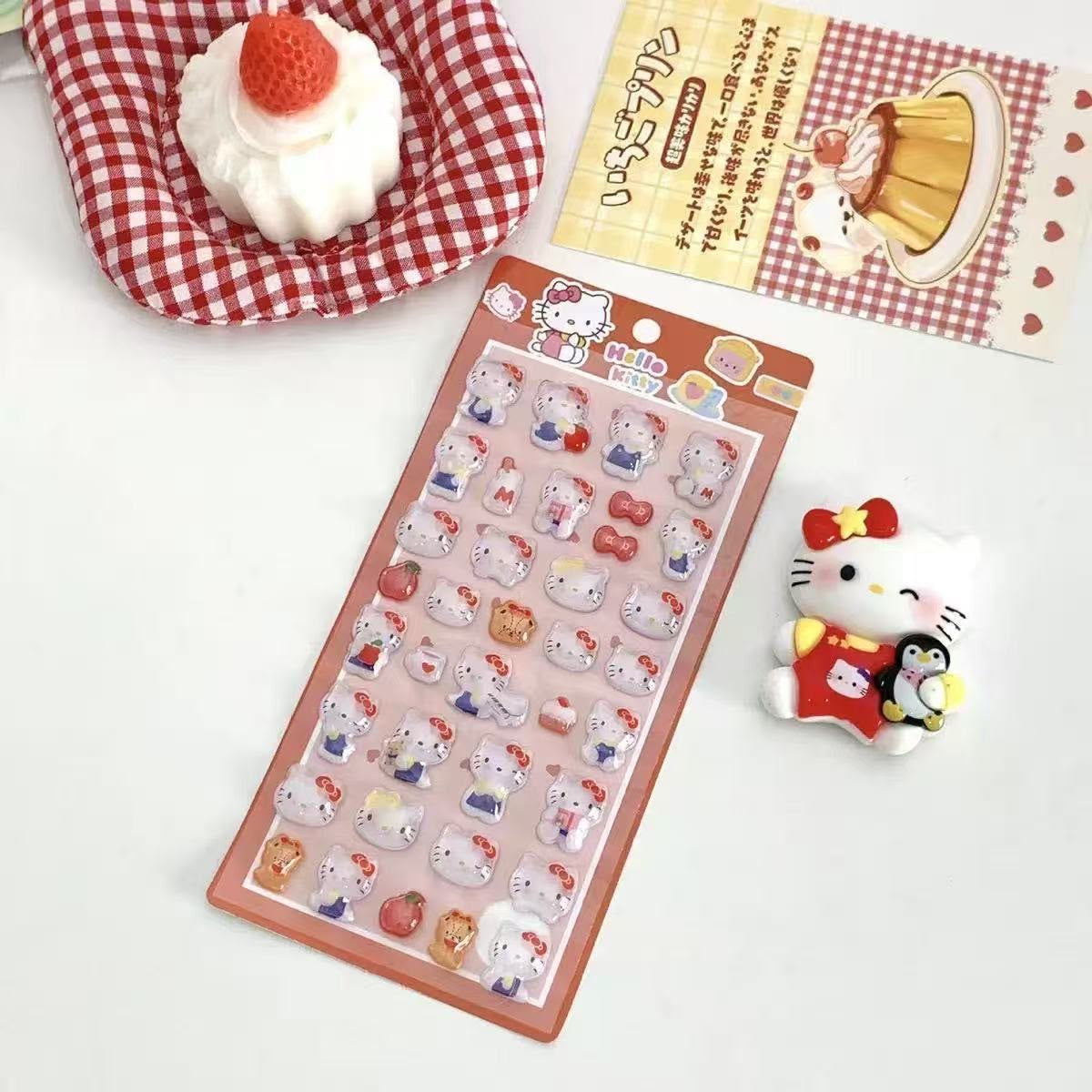 3D Mobile Sticker Sheet