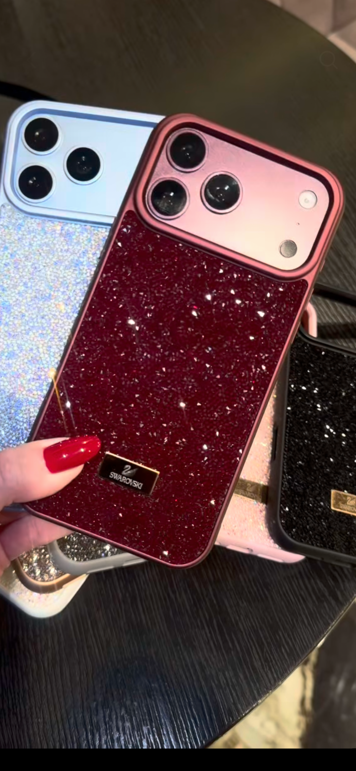 Swarovski Rhinestone shimmer Case