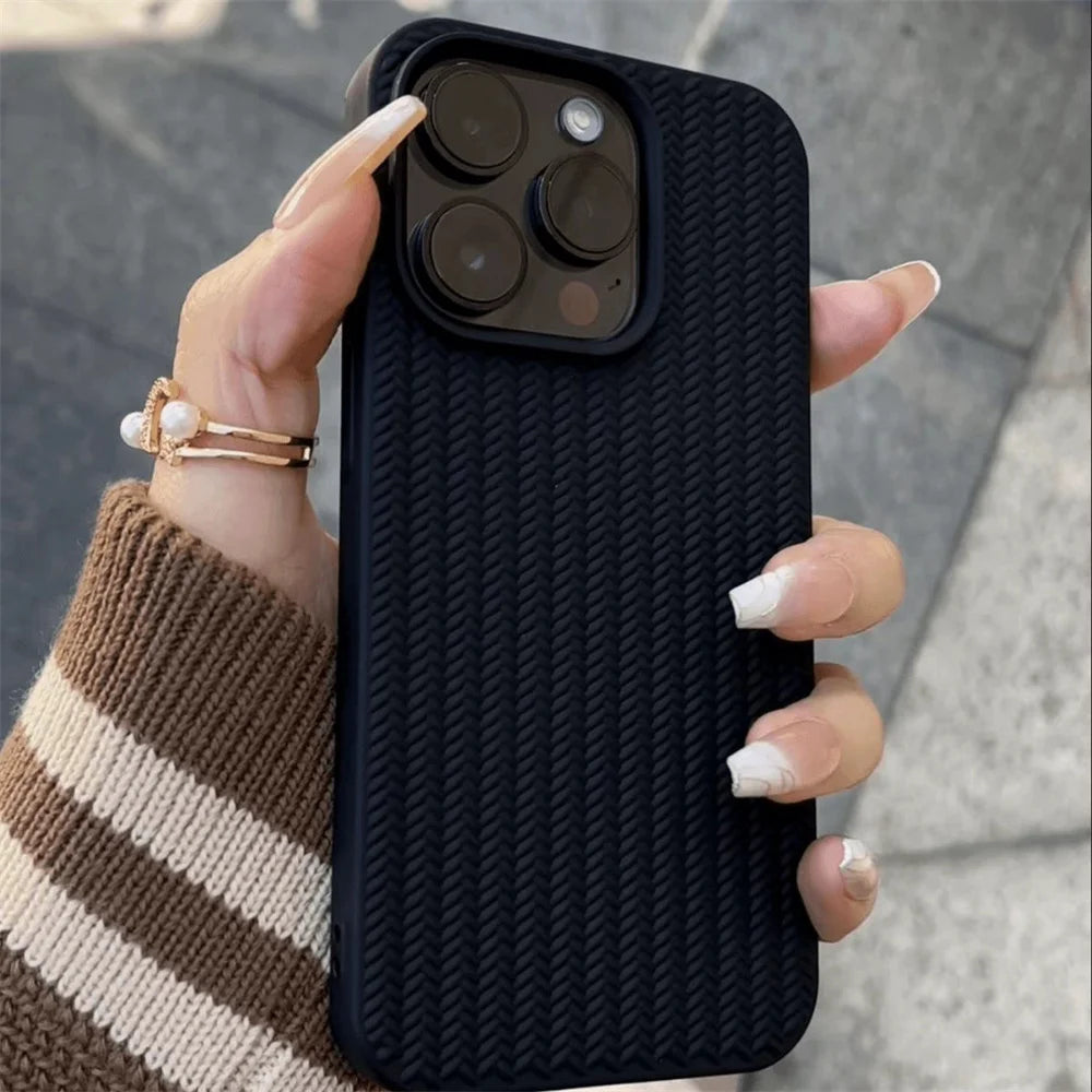 Sweater Woven Knit Case 🖤