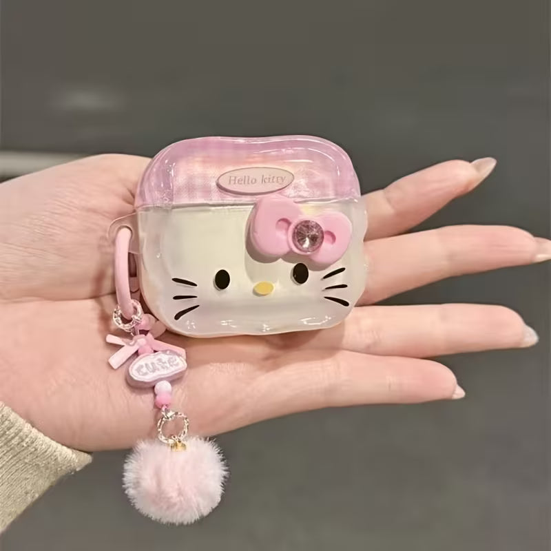 Cute Hello Kitty Airpods Pro/Pro2 Case
