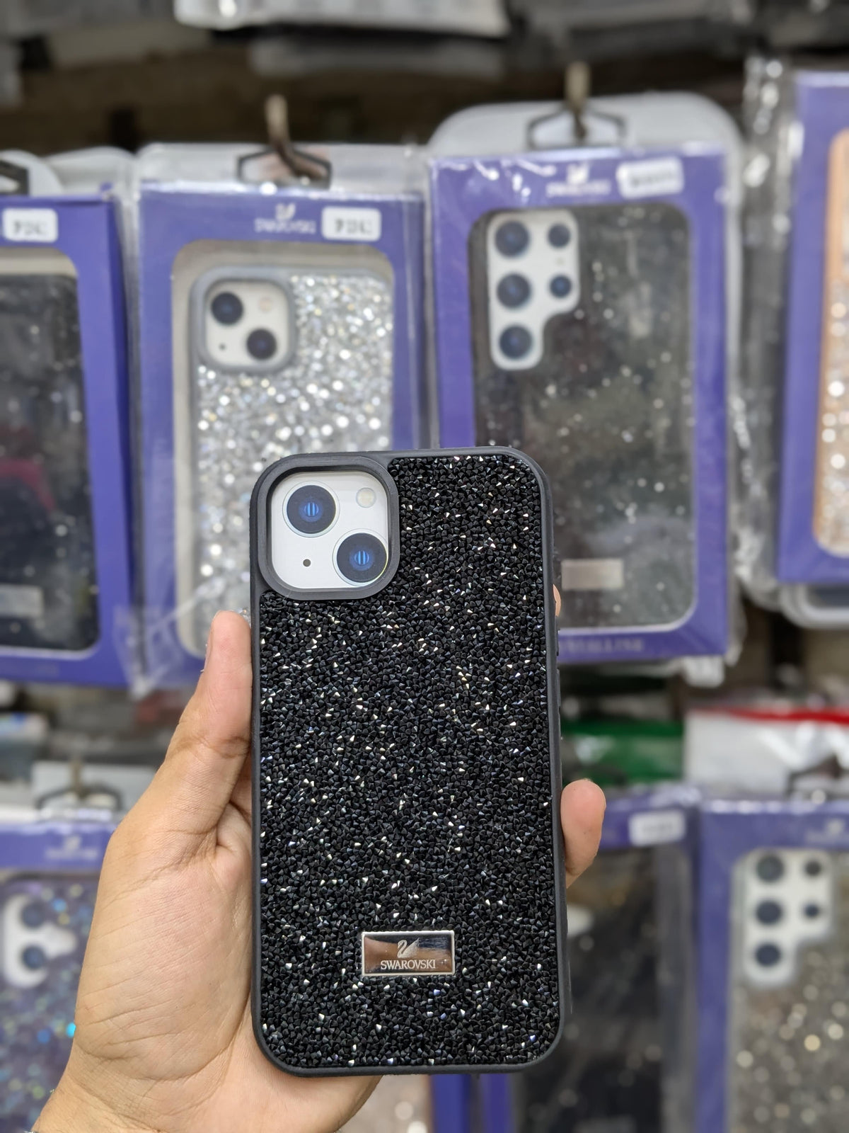 Swarovski Rhinestone shimmer Case