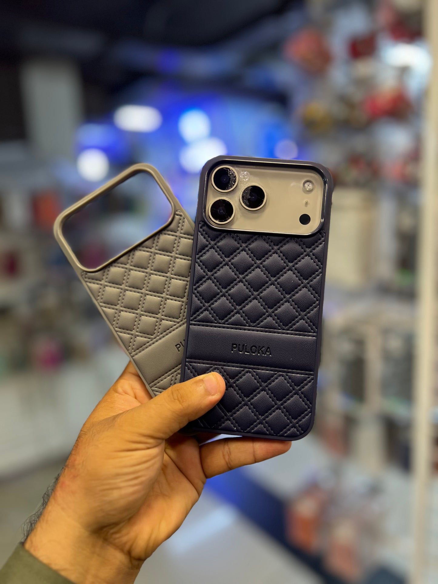 Puloka Breaded Leather Case