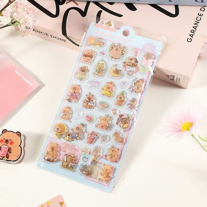 3D Mobile Sticker Sheet