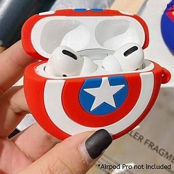 Captain America Airpods Pro Case