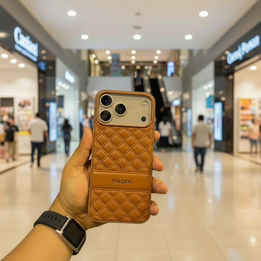 Puloka Diamond Stictched Case
