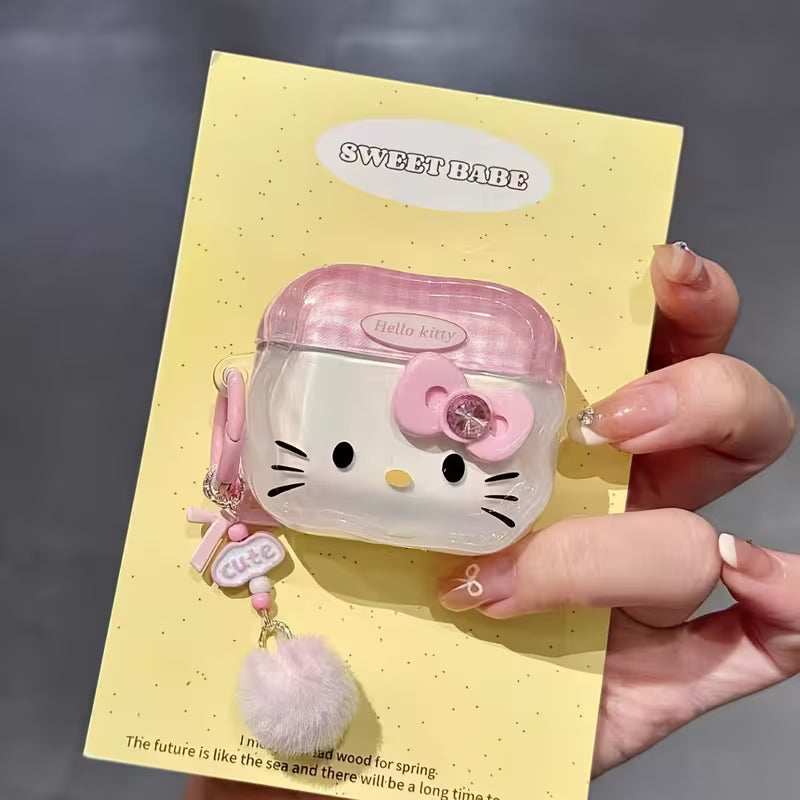 Cute Hello Kitty Airpods Pro/Pro2 Case