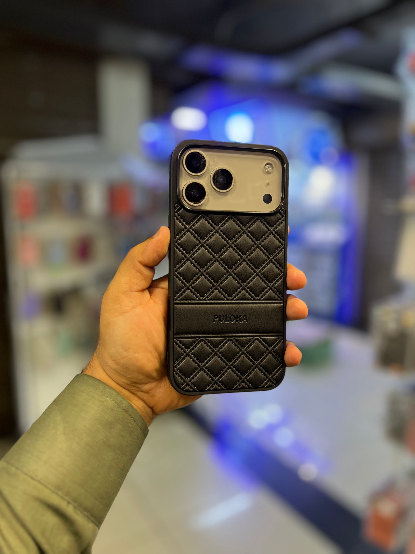 Puloka Breaded Leather Case