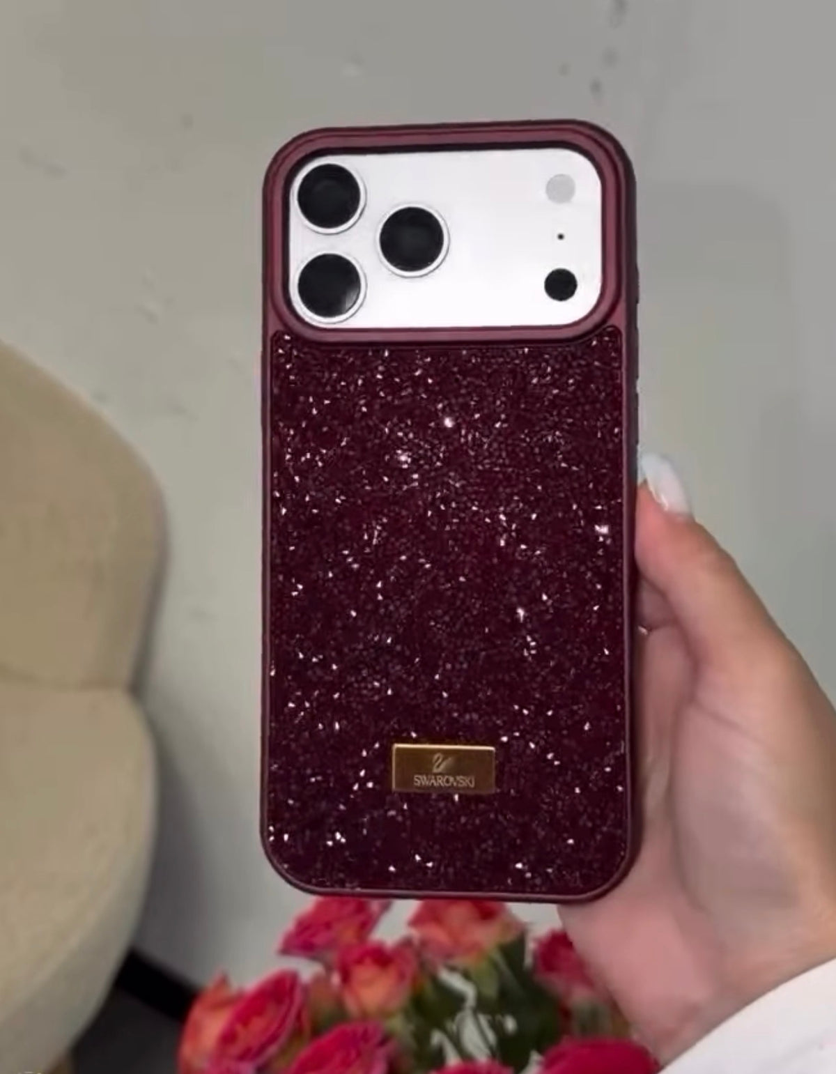 Swarovski Rhinestone shimmer Case
