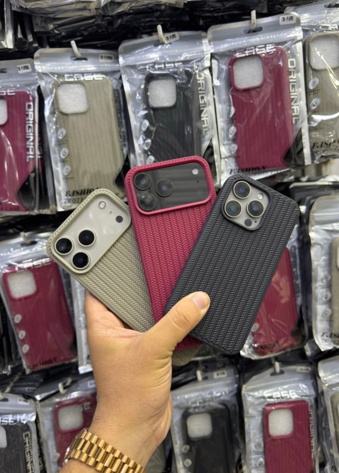 Sweater Woven Knit Case 🖤