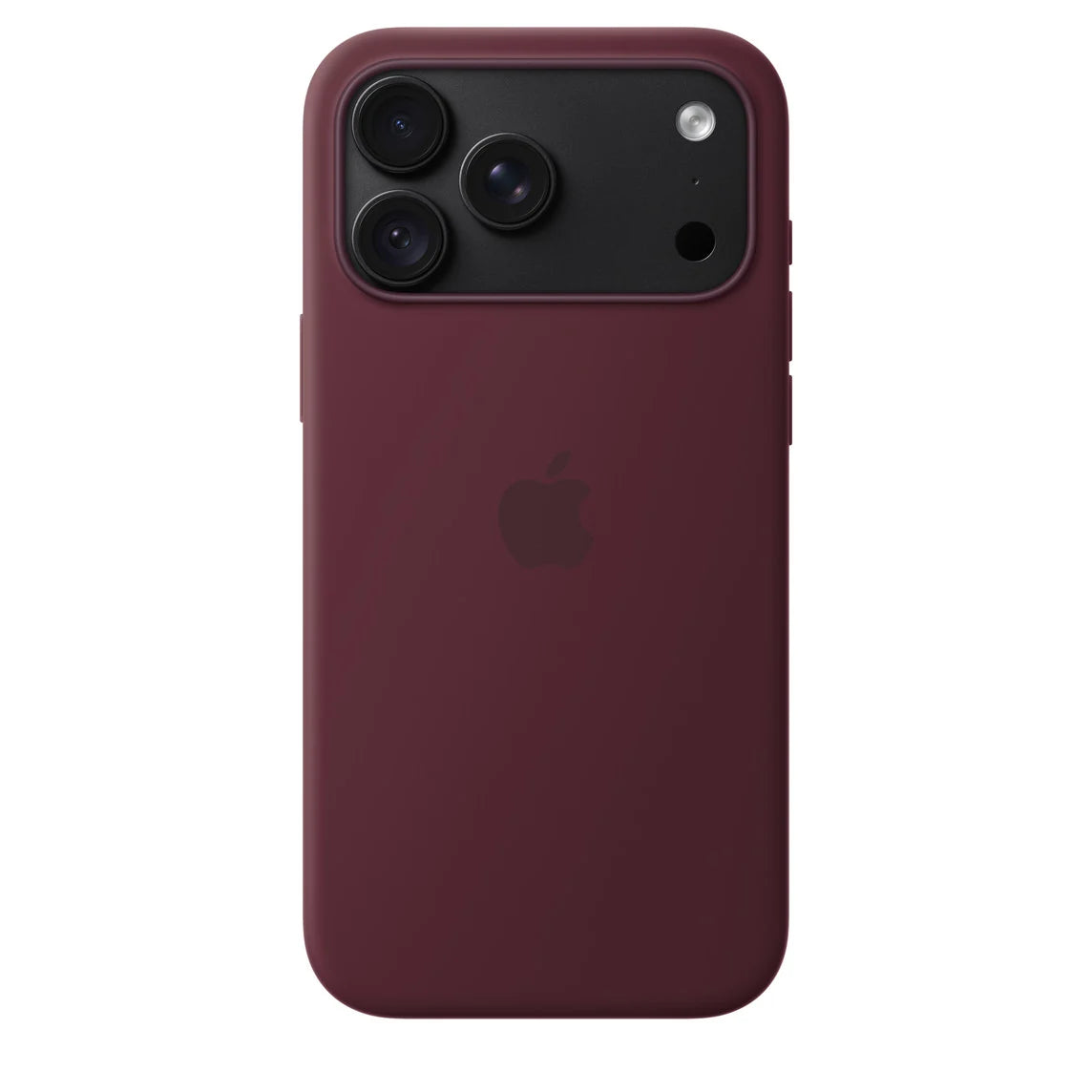 Convert Burgundy Silicone Case with Lens Protector (for 17Promax)