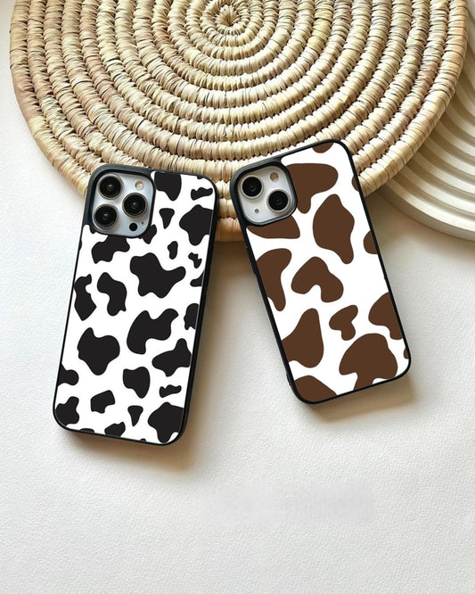 Cow Pattern Print 2D Case